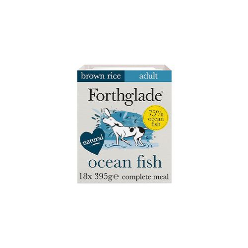 Forthglade Adult Ocean Fish, Brown Rice &amp; Vegetables 18 x 395g