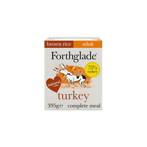 Forthglade Adult Turkey, Brown Rice &amp; Vegetables 18 x 395g