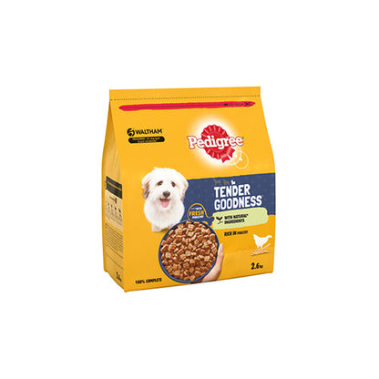 Pedigree Small Tender Goodness With Poultry 2.6kg Dry Dog Food