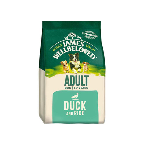 James Wellbeloved Adult Dog With Duck &amp; Rice 15kg Dry Dog Food