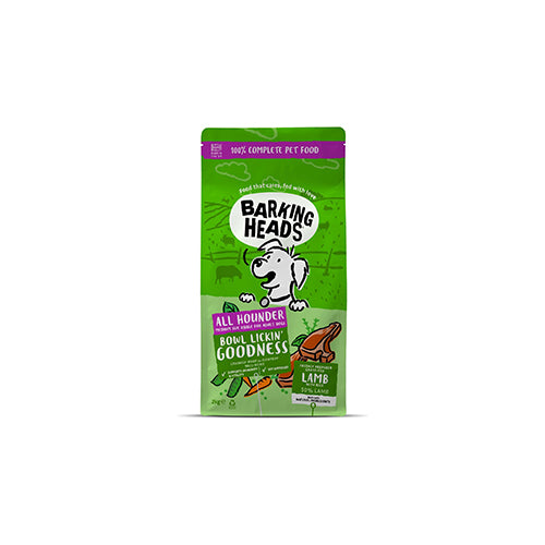 Barking Heads Bowl Lickin Goodness Lamb 2kg