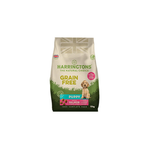 Harringtons Puppy Grain Free Rich In Salmon & Sweet Potato 10kg