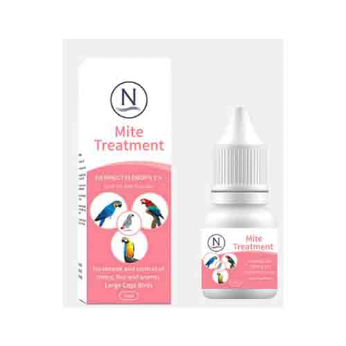 Naqua Mite Treatment Ivermectin Drops 1% Large Birds 5ml