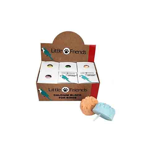 Little Friends Bird Calcium Blocks 12 x 24g