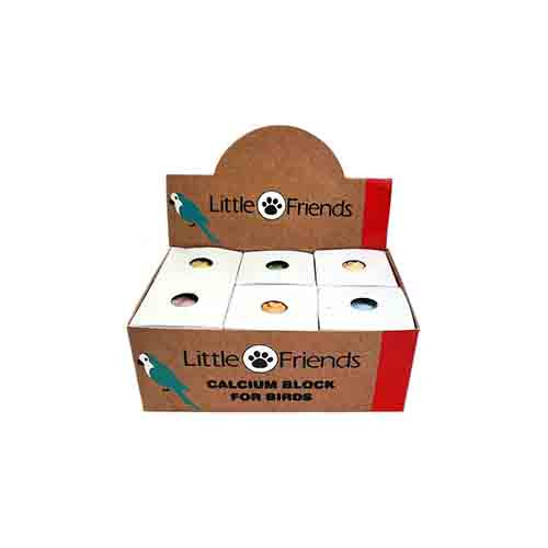 Little Friends Bird Calcium Blocks 12 x 24g