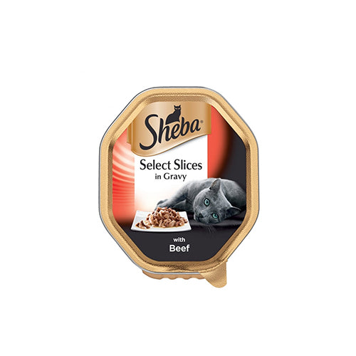 Sheba Select Slices With Beef in Gravy 22 x 85g