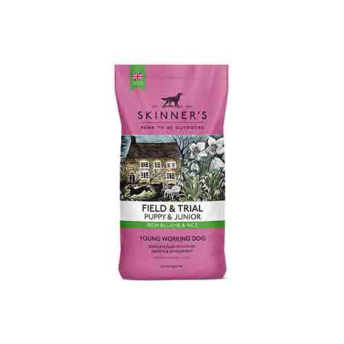 Skinners Field &amp; Trial Puppy Junior Lamb &amp; Rice 15kg