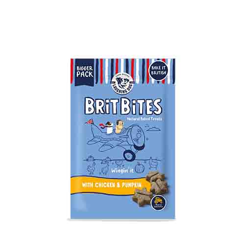 Laughing Dog Brit Bites With Chicken & Pumpkin 7 x 175g Packs