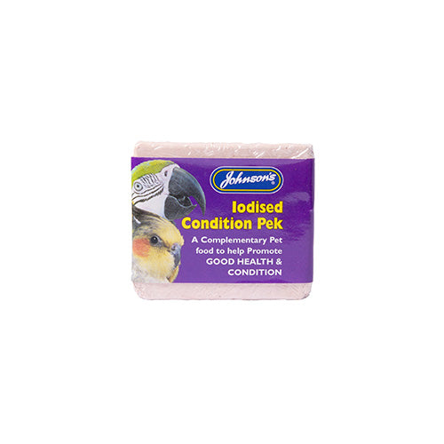 Johnsons Iodised Condition Peks Large Birds 12 Packs