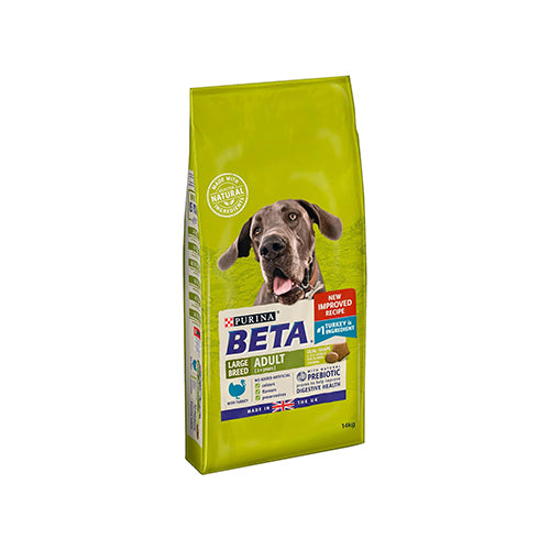 Purina Beta Adult Large Breed Turkey 14Kg Dry Dog Food