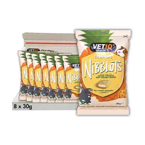 Vetiq Tropical Nibblots For Small Animal 8x30g