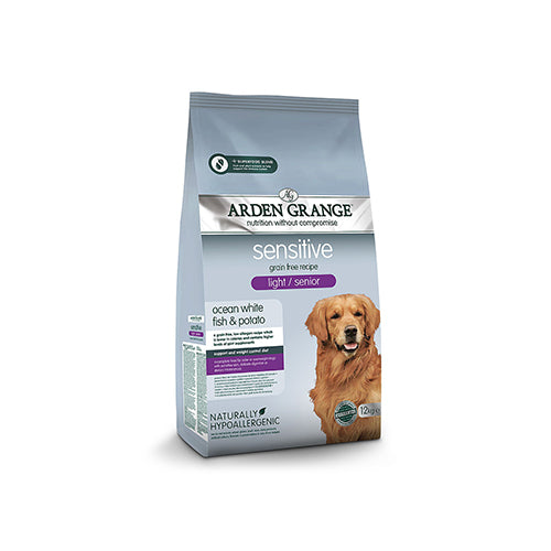 Arden Grange Sensitive Senior Light 12kg Dry Dog Food