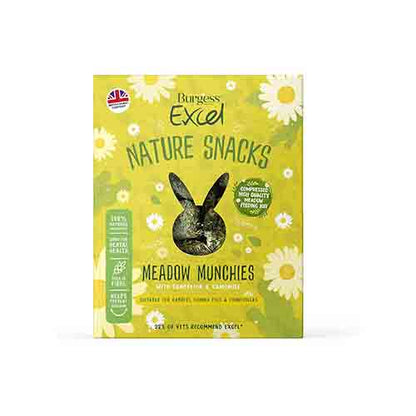 Burgess Excel Nature Snacks Meadow Munchies 1kg