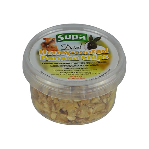 Supa Dried Honey Coated Banana Chips 6 x 225ml