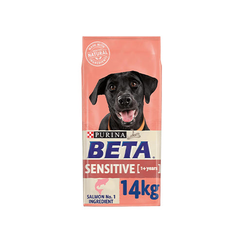 Purina Beta Adult Sensitive With Salmon 14kg Dry Dog Food