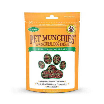 Pet Munchies Natural Sushi Training Treats 8 x 50g