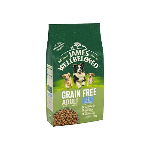 James Wellbeloved Grain Free Adult Fish &amp; Vegetables 10kg Dry Dog Food