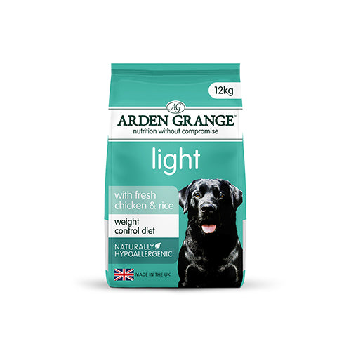 Arden Grange Light Chicken &amp; Rice 12kg Dry Dog Food