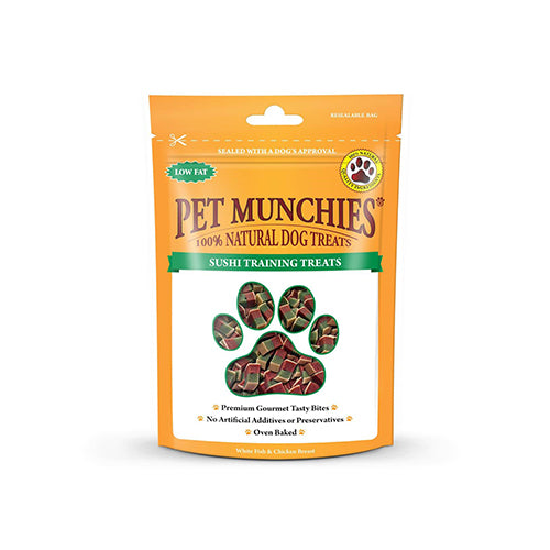 Pet Munchies Natural Sushi Training Treats 8 x 50g