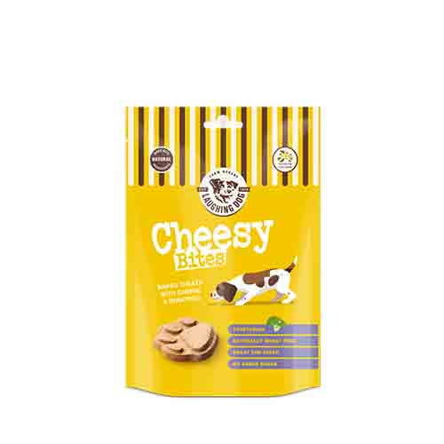 Laughing Dog Cheesy Bites With Cheese & Broccoli 5 x 125g Packs