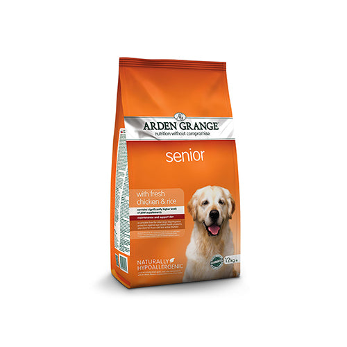 Arden Grange Senior Dog Chicken &amp; Rice 12kg Dry Dog Food