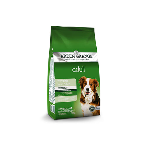 Arden Grange Adult Dog Lamb &amp; Rice 12kg Dry Dog Food