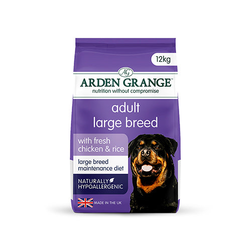 Arden Grange Adult Large Breed Chicken &amp; Rice 12kg Dry Dog Food