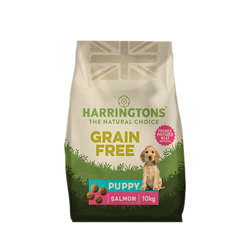 Harringtons Puppy Grain Free Salmon &amp; Sweet Potato 10kg Dry Dog Food