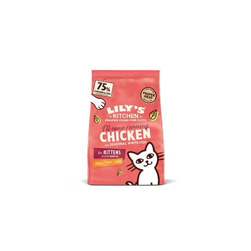 Lilys Kitchen Kitten with Chicken and Seasonal White Fish 800g