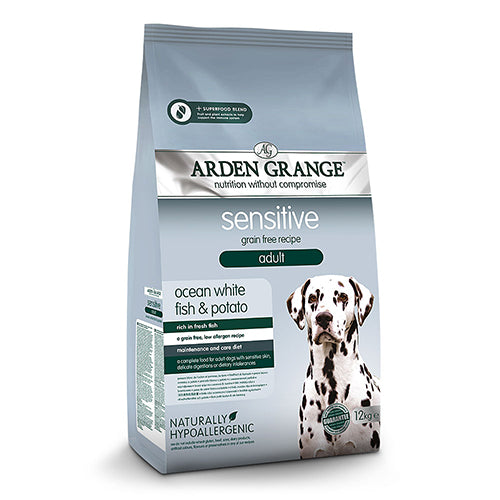 Arden Grange Sensitive Adult With White Fish &amp; Potato 2kg