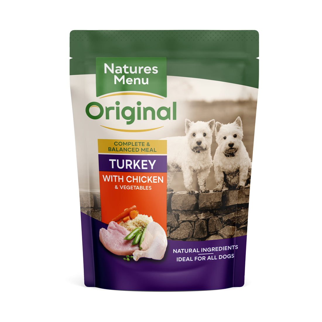 Natures Menu Original Turkey with Chicken &amp; Vegetables 300g