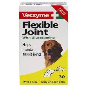 Vetzyme Flexible Joint With Glucosamine 30 Tablets