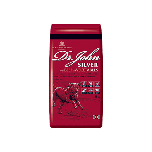 Dr. John Silver with Beef &amp; Vegetable 15kg Dry Dog Food