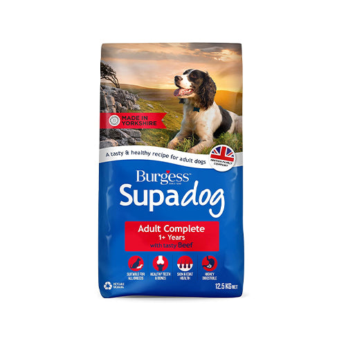 Burgess Supadog Adult Complete Beef 12.5kg Dry Dog Food