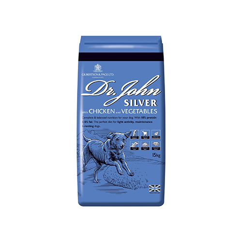 Dr. John Silver Chicken &amp; Vegetable 15kg Dry Dog Food