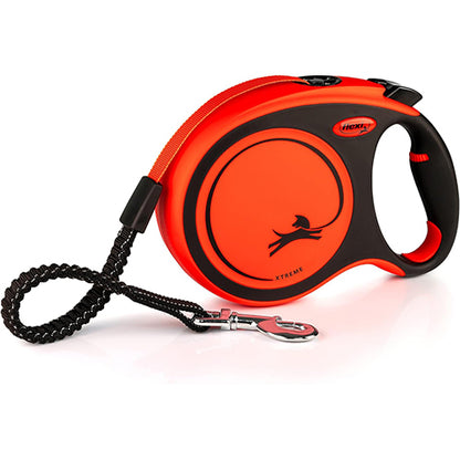 Flexi Xtreme Retractable Tape Leash Orange