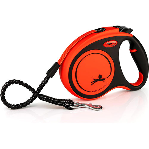 Flexi Xtreme Retractable Tape Leash Orange