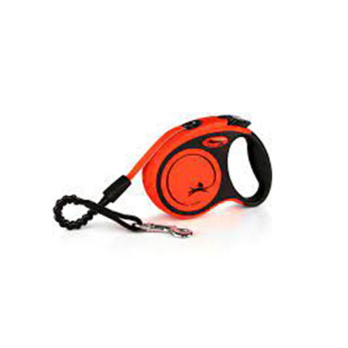 Flexi Xtreme Retractable Tape Leash Orange