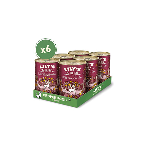 Lily's Kitchen Wild Campfire Stew 6 x 400g Tins