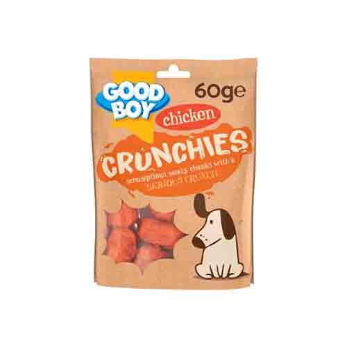 Good Boy Crunchies Chicken 8 x 60g Packs