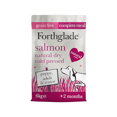 Forthglade Adult Grain Free Salmon Dry Cold Pressed 6kg Dry Dog Food