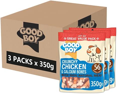 Good Boy Chicken &amp; Calcium Bones 3 x 350g