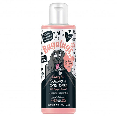 Bugalugs Luxury 2 in 1 Dog Shampoo &amp; Conditioner