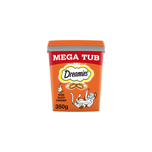 Dreamies Mega Tub With Chicken 350g