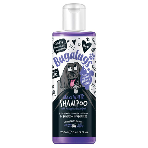 Bugalugs Maxi White Shampoo For Dogs