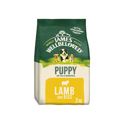 James Wellbeloved Puppy Lamb &amp; Rice 2kg Dry Dog Food