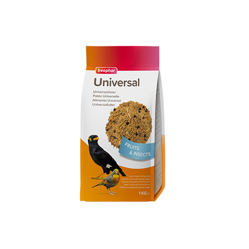 Beaphar Universal Food WIth Fruit &amp; Insects 1kg