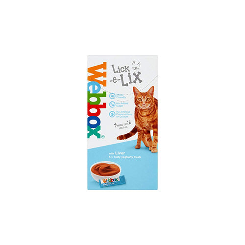 Webbox Lick-e-Lix With Liver 17 x 10g Pack