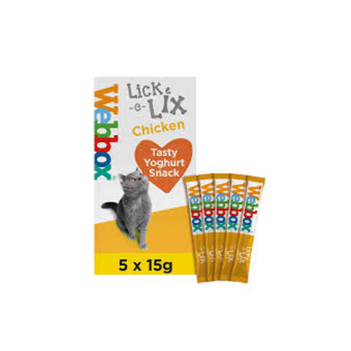 Webbox LICK-E-LIX Chicken &amp; Zinc 10 x 5 Pack