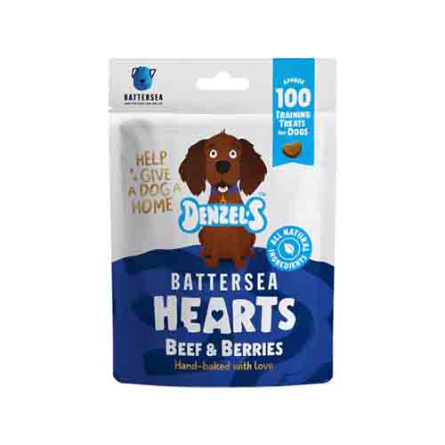 Denzel's Battersea Hearts Beef and Berries 10 x 90g